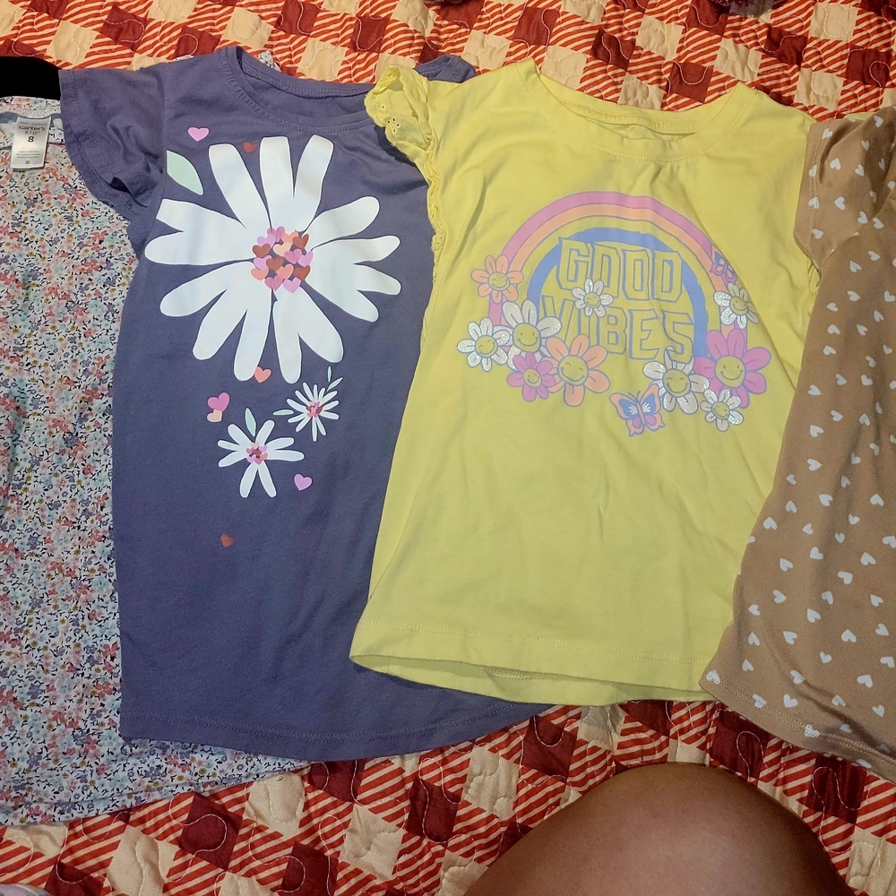 Girls Tops Sizes 8-10 BULK BUY